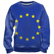 3D свитшот с флагом ЕС