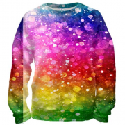 3D свитшот Rainbow pattern.