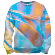 3D свитшот Multicolor abstraction 10