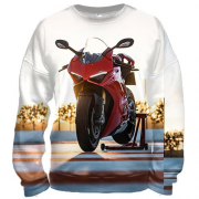 3D свитшот Red motorcycle