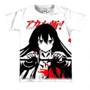 3D футболка Акаме з мечем - Убивця Акаме