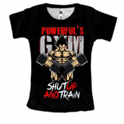 Женская 3D футболка Powerful's Gym, DragonBall