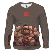 Чоловічий 3D лонгслів Pudge - Dota2