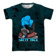 3D футболка Грустный Салли - SALLY FACE