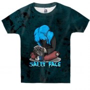 Детская 3D футболка Грустный Салли - SALLY FACE