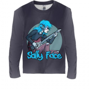 Детский 3D лонгслив Салли с гитарой - SALLY FACE