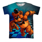 3D футболка Фредді Фазбер - Five Nights at Freddy's