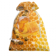 Подарочный мешочек с пчелами и медом (2)