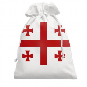 Подарочный мешочек с флагом Грузии