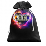 Подарочный мешочек I Love Audi