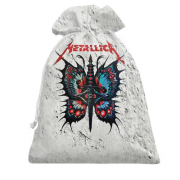 Подарунковий мішечок Metallica з метеликом