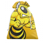Подарочный мешочек с пчелой качком