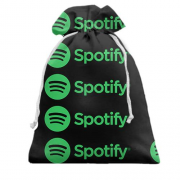 Подарунковий мішечок Spotify pattern