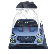 Подарочный мешочек со спорткаром Hyundai