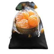 Подарочный мешочек с мандаринами