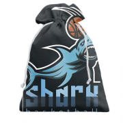Подарочный мешочек shark basketball