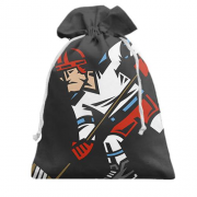 Подарочный мешочек Hockey art