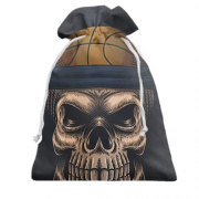 Подарунковий мішечок Angry Skull Basketball