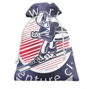 Подарунковий мішечок Skier Emblem