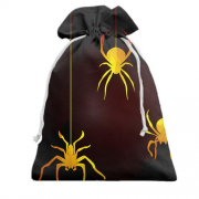 Подарочный мешочек Yellow Spiders