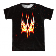 3D футболка "Огненный тризуб"