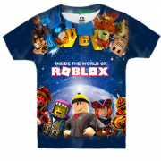 Дитяча 3D футболка Roblox - inside the world