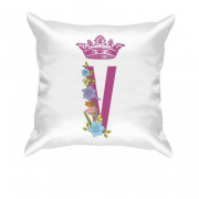 Подушка V з короною