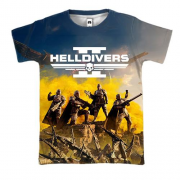 3D футболка Helldivers II