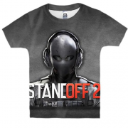 Детская 3D футболка STANDOFF 2 (в маске)