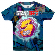 Детская 3D футболка STANDOFF 2 (Граффити)