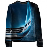 Детский 3D свитшот Volkswagen Blue