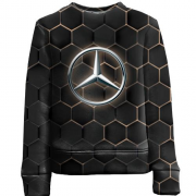 Детский 3D свитшот Mercedes-Benz Logo