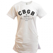 Подовжена футболка  CBGB