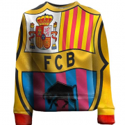 Детский 3D свитшот FC - Barcelona