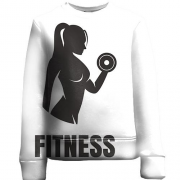 Детский 3D свитшот Fitness Gym Girl