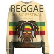Дитячий 3D світшот Reggae music fest