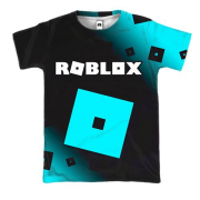 3D футболка Roblox лого
