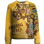 Детский 3D свитшот Amazing africa