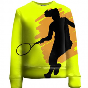Детский 3D свитшот с игроками в теннис(2)