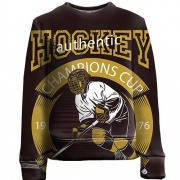 Детский 3D свитшот Hockey authentic