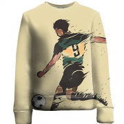 Детский 3D свитшот Football player Art