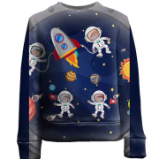 Детский 3D свитшот Kids Astronauts