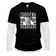 Лонгслив комби Woodkid - Run boy