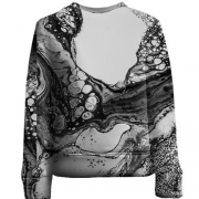 Детский 3D свитшот Abstraction alcohol ink