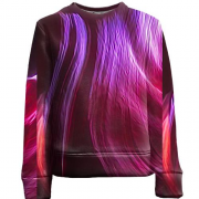 Детский 3D свитшот Neon strands
