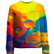 Детский 3D свитшот Rainbow drops 2