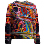 Детский 3D свитшот Multicolor abstraction 3