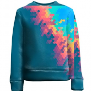 Детский 3D свитшот Multicolor abstraction 15