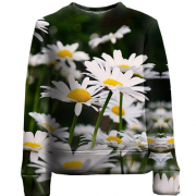 Детский 3D свитшот Chamomile pattern