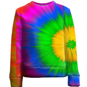 Дитячий 3D світшот Rainbow stains